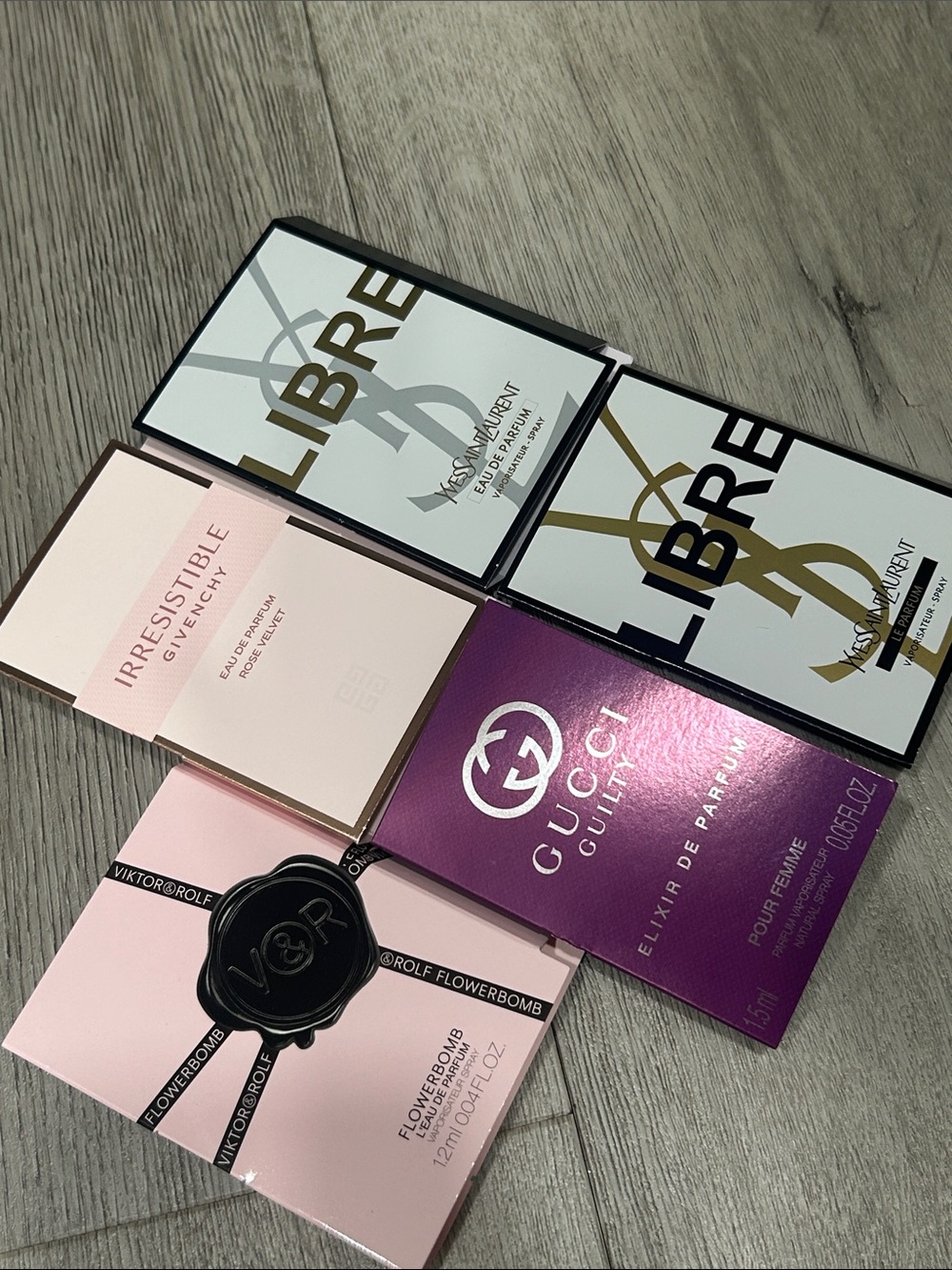 Assorted Designer Luxury Mini Perfumes - Gucci YSL Givenchy Victor&Rolf NWT